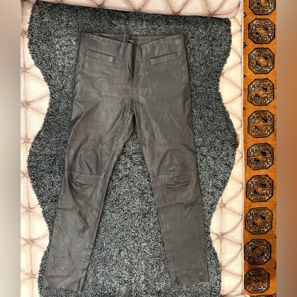 Longchamp Leather Leggings